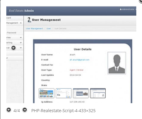 Property Rental Script: PHP Realestate Script