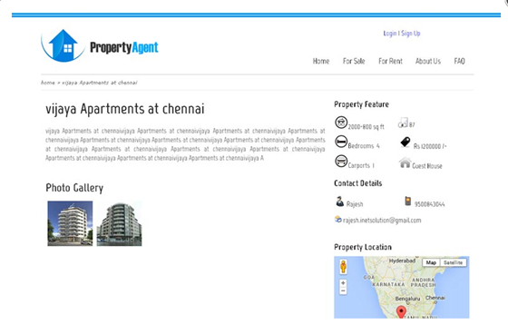 Property Rental Script: PHP Realestate Script